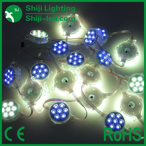 50mm LED Pixel light 7pcs 5050 RGB DC24V UCS2903