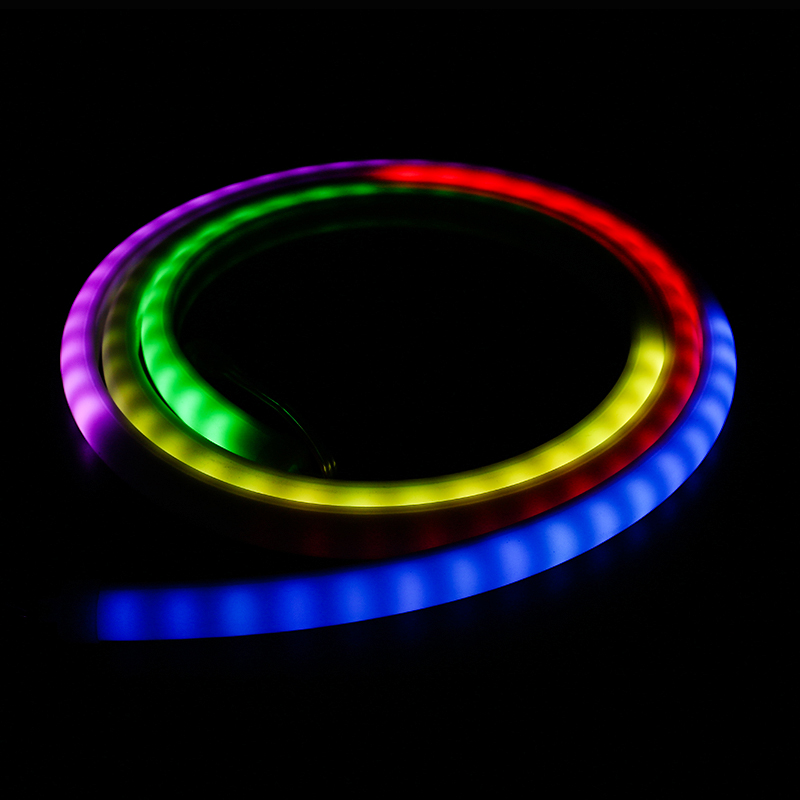 Custom 13x15 mm 120leds/m High Light Neon Strip Tube IP68 Waterproof 60leds/m Addressable LED Light