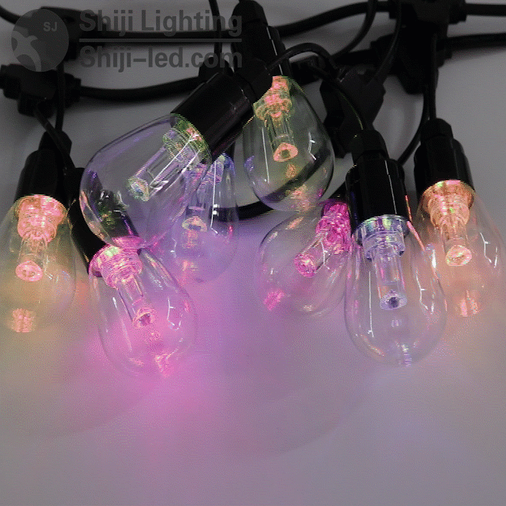 Waterproof DC12V digital RGB pixel GS8208 led pixel bulb string lights for dot lighting