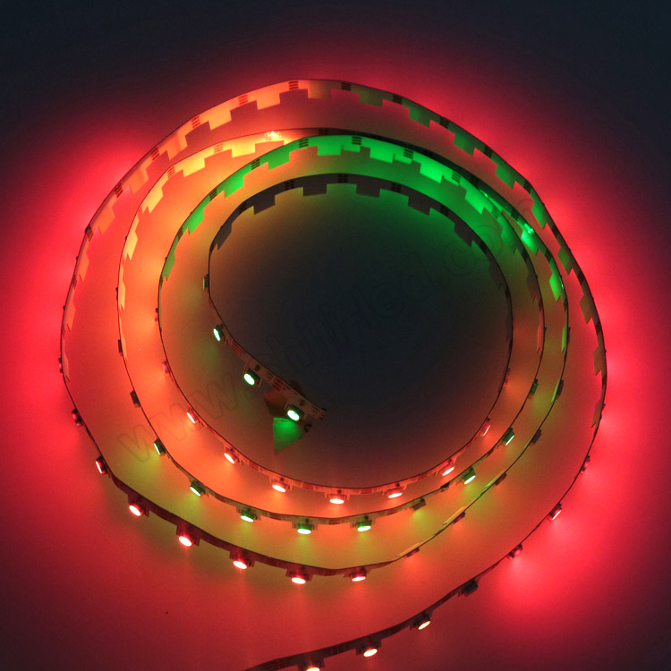 SK6812 RGB LED Sawtooth Strip light 72pcs/m