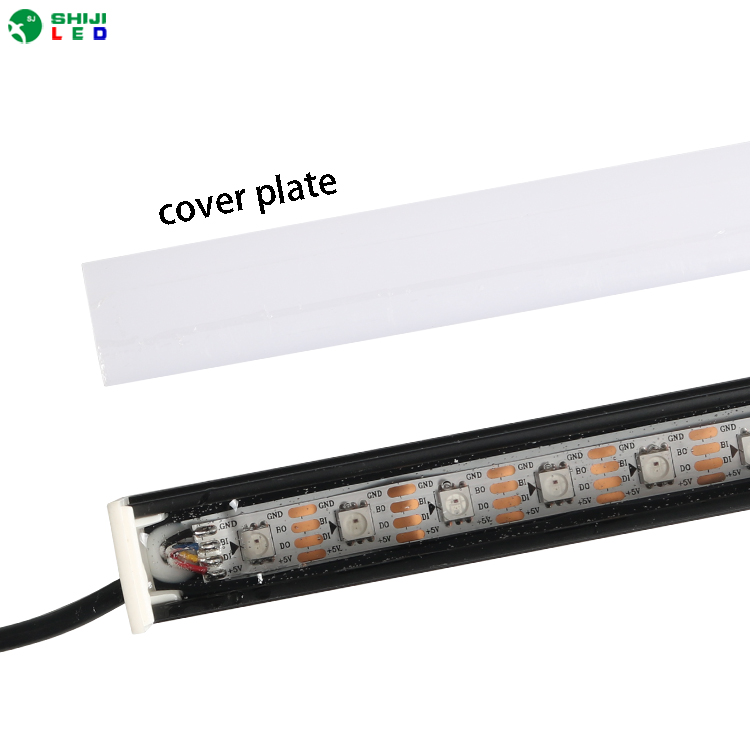 milky cover rgb rgbw ws2813 control  outdoor decoration building lamp DC5V led pixel bar light