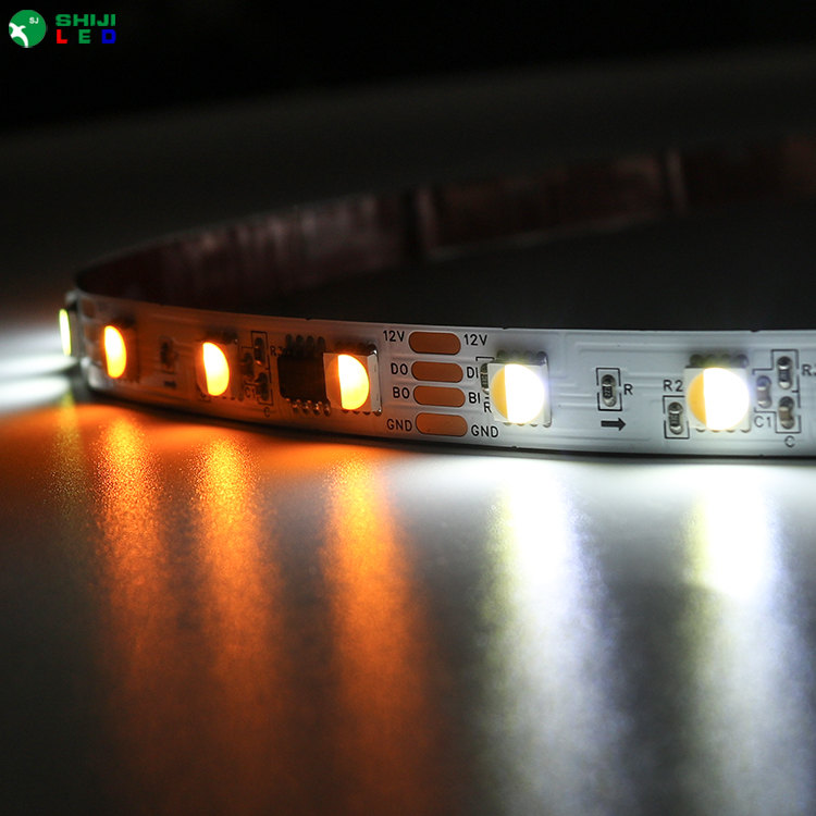 WS2818 SMD5050 LED chips WWA 60LEDs/m DC12V IP20 IP65 IP67 IP68 Addressable LED Strip